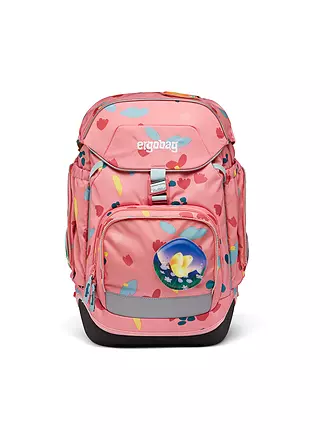 ERGOBAG | Set de mochila escolar de 6 piezas PACK BlütenzauBär | koralle